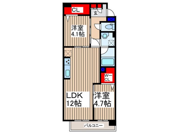 仮）Sha　Maison　sachiの物件間取画像